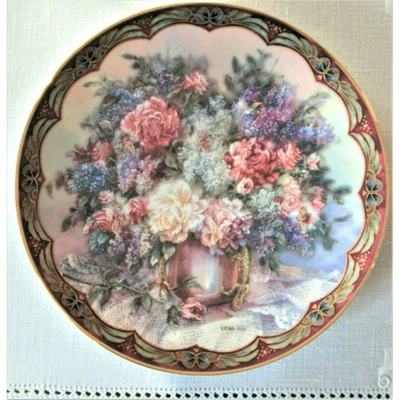 Lena Liu MAGIC MAKERS 1st Issue Flower Fairies Bradford Exchange Plate Mint Cond - Picture 1 of 11